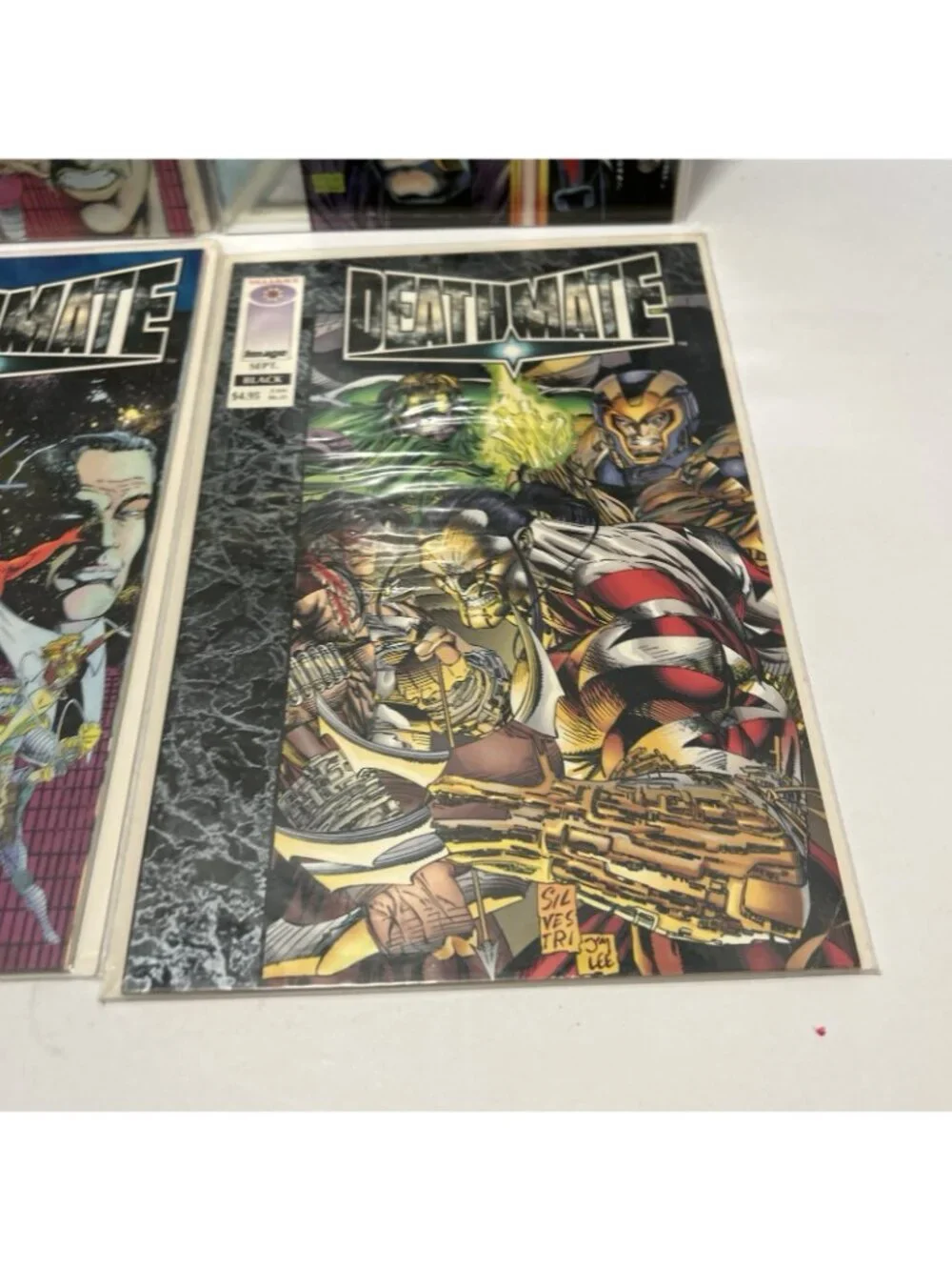 Valiant: Deathmate: Silver, Black, Blue, Yellow (1993) Bagged and Boarded Comic